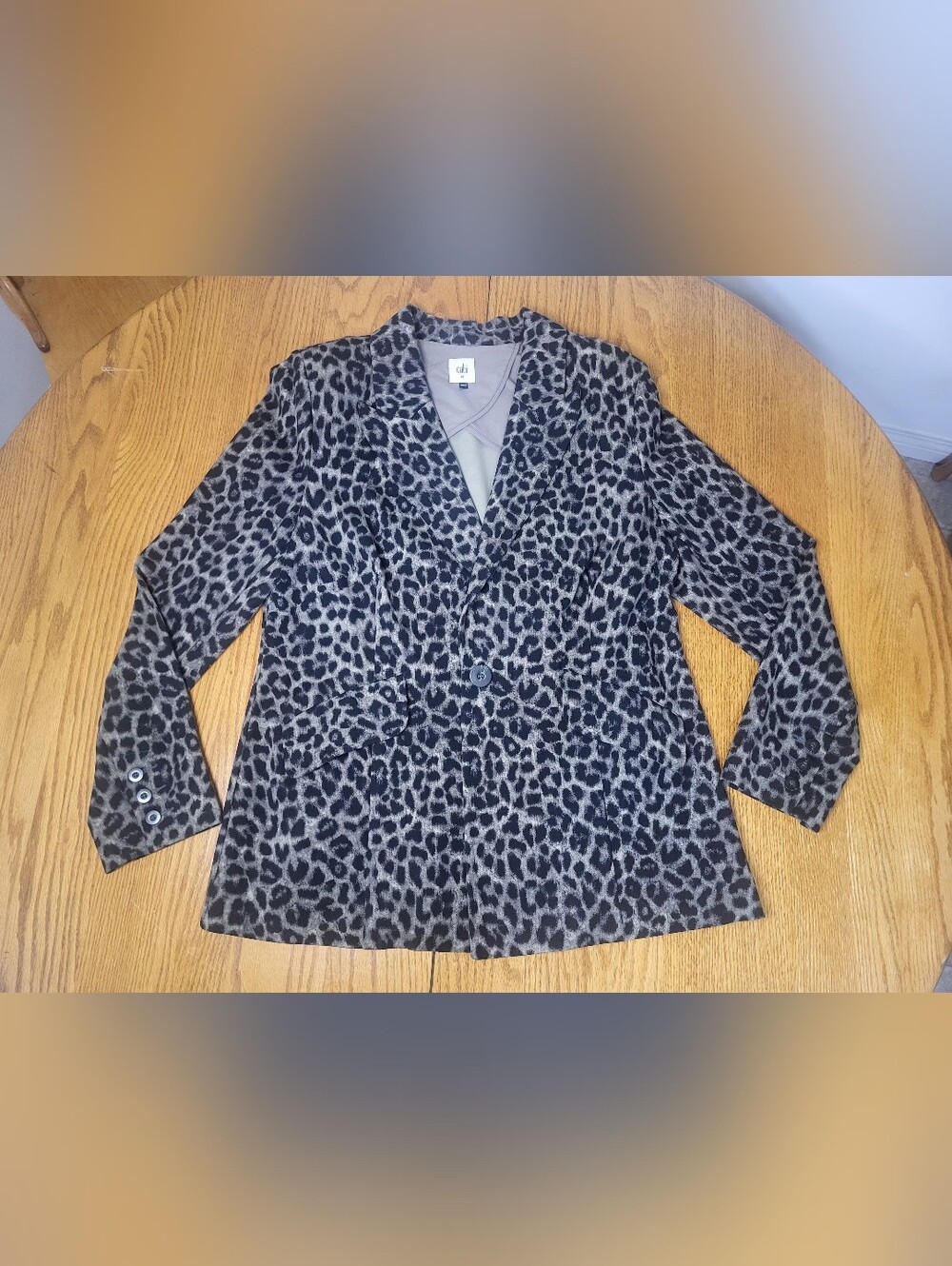 ✨️CAbi #3373 Jungle Jacket sz 14